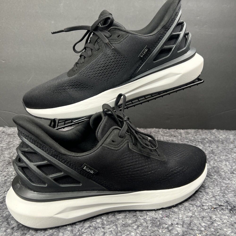 New Kizik Athens 2 Men's Athletic Shoes Size 11 Black Running Walking NEW